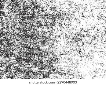 Black and white grunge. Distress overlay texture. Abstract surface dust and rough dirty wall background concept. 
Distress illustration simply place over object to create grunge effect. Vector EPS10.
