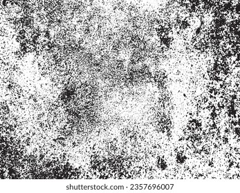 Black and white grunge. Distress overlay texture. Abstract surface dust and rough dirty wall background concept. Distress illustration simply place over object to create grunge effect. Vector EPS10.