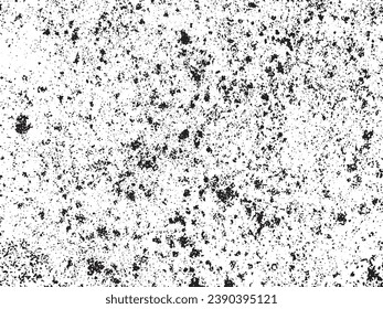 Black and white grunge. Distress overlay texture. Abstract surface dust and rough dirty wall background concept. Distress illustration simply place over object to create grunge effect. Vector EPS10.