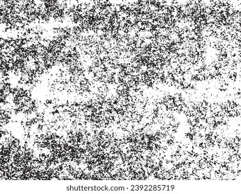 Black and white grunge. Distress overlay texture. Abstract surface dust and rough dirty wall background concept. Distress illustration simply place over object to create grunge effect. Vector EPS10.