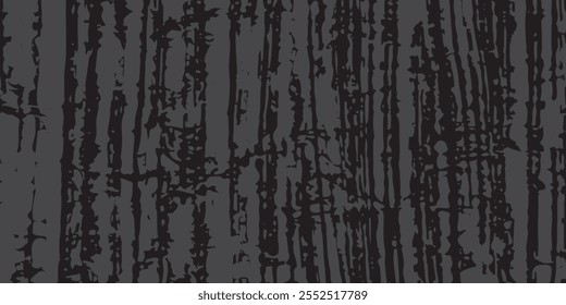 Grunge preto e branco. Textura de sobreposição de angústia. Abstrato pó de superfície e conceito de fundo de parede suja áspera. Efeito desgastado, rasgado e resistido. Ilustração vetorial.