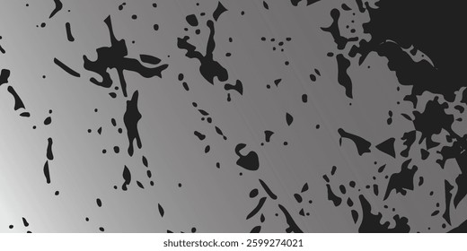 Black and white grunge. Distress overlay texture. Abstract surface dust and rough dirty wall background concept. Worn  torn  weathered effect. Vector illustration  modern nice