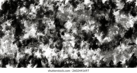 Black and white grunge. Distress overlay texture. Abstract surface dust and rough dirty wall background concept. Worn, torn, weathered effect. Vector