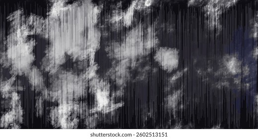 Black and white grunge. Distress overlay texture. Abstract surface dust and rough dirty wall background concept. Worn, torn, weathered effect. Vector EPS10