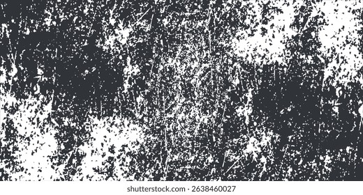 Black and white grunge. Distress overlay texture. Abstract surface dust and rough dirty wall background concept. Distress illustration simply place over object to create grunge effect . Vector EPS10.