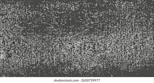 Grunge preto e branco. Textura de sobreposição de angústia. Abstrato pó de superfície e conceito de fundo de parede suja áspera. Efeito desgastado, rasgado e resistido. Ilustração vetorial, EPS 10.