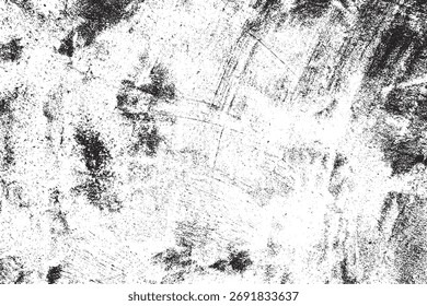 Fondo afligido blanco y negro de la textura del grunge, superposición Abstractas del Vector