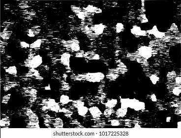 Black and White Grunge Dust Messy Background. Easy To Create Abstract Vintage, Dotted, Scratched Effect With Grain And Noise. Aged Design Element. Black and White Vector