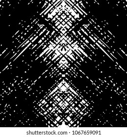 Black and White Grunge Dust Messy Background. Easy to Create Overlay Illustration Over Any Design to Create Grunge Vintage Effect and Depth with Grain And Noise. Perfect For Posters, T-shirts, Banners