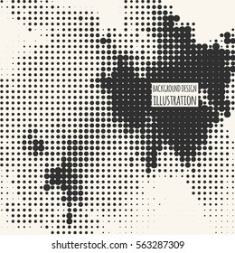 Black and White Grunge Effect. Overlay Distress Dirty Grain. Monochrome Vector Texture.