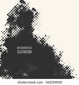 Black and White Grunge Effect. Overlay Distress Dirty Grain. Monochrome Vector Texture