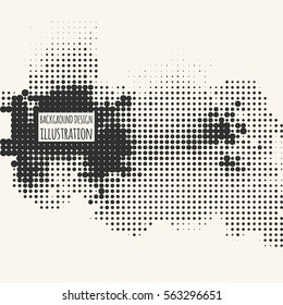 Black and White Grunge Effect. Overlay Distress Dirty Grain. Monochrome Vector Texture.