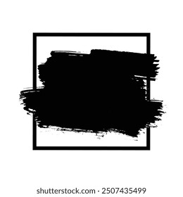 black and white grunge frame