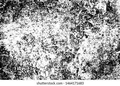 Black white grunge. Gloomy abstract monochrome background. Smudge. Worn texture