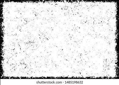 Black white grunge. Gloomy abstract monochrome background. Smudge. Worn texture