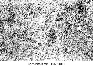 Black white grunge. Gloomy abstract monochrome background. Smudge. Worn texture