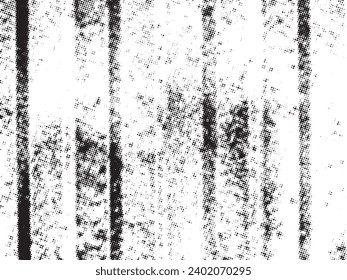 Black and white Grunge halftone vector. Distress overlay texture. Abstract surface dust and rough background concept. Distress illustration place over