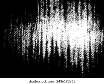Black and white Grunge halftone vector. Distress overlay texture. Abstract surface dust and rough background concept. Distress illustration place over object to create grunge effect. Vector EPS10.
