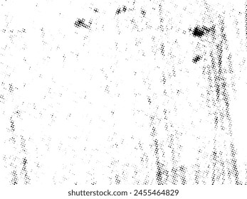 Vector en semitonos Grunge en blanco y negro. Textura superpuesta de socorro. Abstractas concepto de superficie y fondo áspero. Ilustración de socorro colocar sobre el objeto para crear efecto grunge. Vector EPS10.