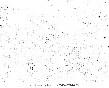 Vector en semitonos Grunge en blanco y negro. Textura superpuesta de socorro. Abstractas concepto de superficie y fondo áspero. Ilustración de socorro colocar sobre el objeto para crear efecto grunge. Vector EPS10.