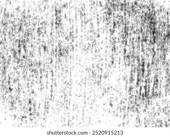 Vector semitono Grunge blanco y negro. Textura de superposición de tensión. Polvo superficial Abstractas y concepto áspero del fondo. Coloque la ilustración de angustia sobre el objeto para crear un efecto grunge. Vector EPS10.