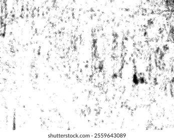 Black and white Grunge halftone vector. Distress overlay texture. Abstract surface dust and rough background concept. Distress illustration place over object to create grunge effect. Vector EPS10.
