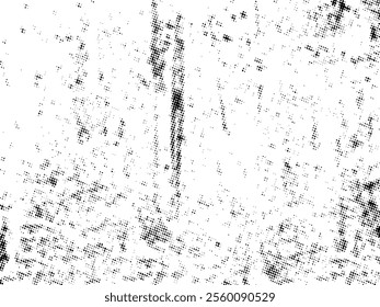 
Black and white Grunge halftone vector. Distress overlay texture. Abstract surface dust and rough background concept. Distress illustration place over object to create grunge effect. Vector EPS10.