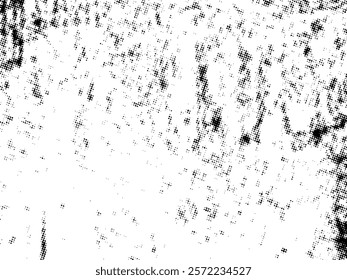 Black and white Grunge halftone vector. Distress overlay texture. Abstract surface dust and rough background concept. Distress illustration place over object to create grunge effect. Vector EPS10.
