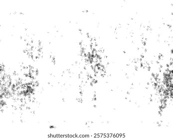 Black and white Grunge halftone vector. Distress overlay texture. Abstract surface dust and rough background concept. Distress illustration place over object to create grunge effect. Vector EPS10.