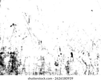 
Black and white Grunge halftone vector. Distress overlay texture. Abstract surface dust and rough background concept. Distress illustration place over object to create grunge effect. Vector EPS10.