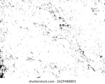 Black and white Grunge halftone vector. Distress overlay texture. Abstract surface dust and rough background concept. Distress illustration place over object to create grunge effect. Vector EPS10.

