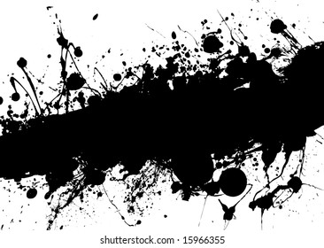 Black and white grunge image with room to add your own text