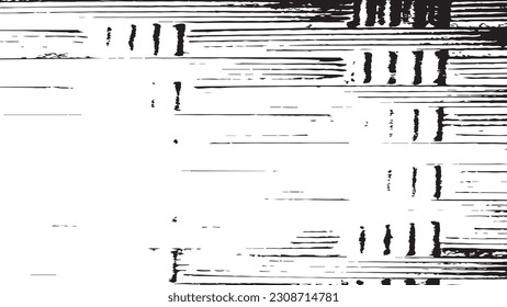 Schwarz-Weiß-farbige Grunge-Linien, Muster, Hintergrund
