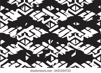 black and white grunge marble or tiles texture, vector illustration background texture grunge black texture