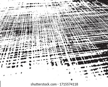 Black and white grunge pattern and line  for design and background vector EPS 10