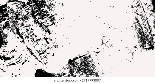 Textura sin fisuras grunge en blanco y negro. Polvo y rasguños textura de grano sobre fondo blanco y negro. Pintura de efecto sucio de distrés con superposición de polvo.