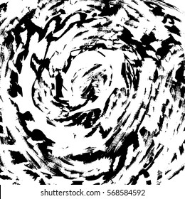 black and white grunge sketch effect texture, vector design element 