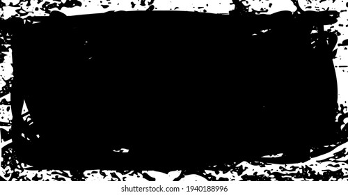 Goma negro y blanco con espacio para texto