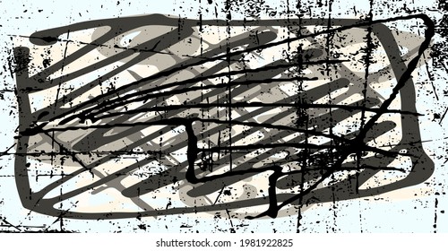 Goma negro y blanco con espacio para texto