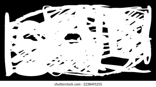 Goma negro y blanco con espacio para texto