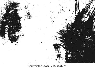 Black and white grunge splash abstract texture background