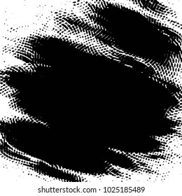 Black and white grunge stripe line vector background. Abstract halftone illustration background. Grunge grid background pattern
