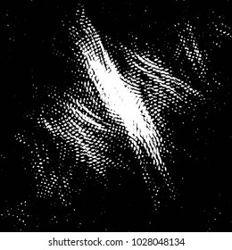Black and white grunge stripe line vector background. Abstract halftone illustration background. Grunge grid background pattern
