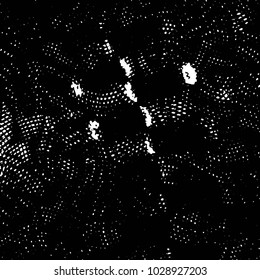Black and white grunge stripe line vector background. Abstract halftone illustration background. Grunge grid background pattern
