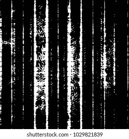 Black and white grunge stripe line vector background. Abstract halftone illustration background. Grunge grid background pattern
