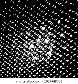 Black and white grunge stripe line vector background. Abstract halftone illustration background. Grunge grid background pattern
