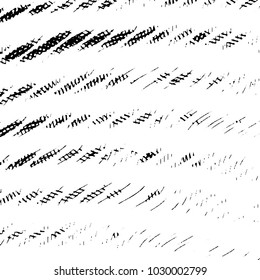 Black and white grunge stripe line vector background. Abstract halftone illustration background. Grunge grid background pattern
