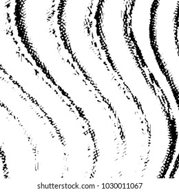 Black and white grunge stripe line vector background. Abstract halftone illustration background. Grunge grid background pattern
