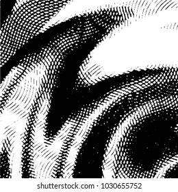 Black and white grunge stripe line vector background. Abstract halftone illustration background. Grunge grid background pattern

