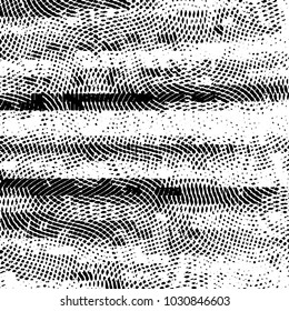 Black and white grunge stripe line vector background. Abstract halftone illustration background. Grunge grid background pattern
